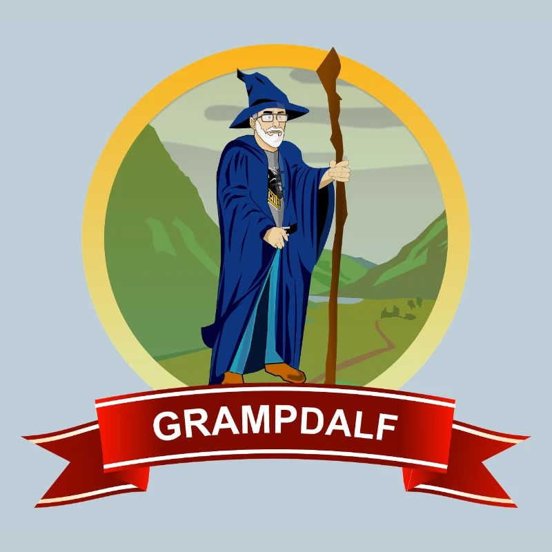Écusson du sorcier de Grampdalf