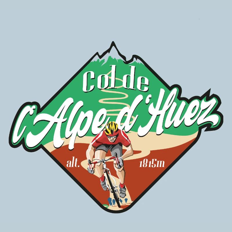 Col de l'Alpe d'Huez Cycliste