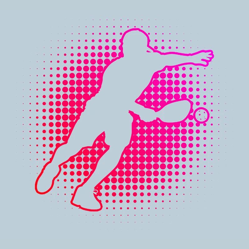 Conception de scène de pickleball pour les fans de joueurs de pickleball