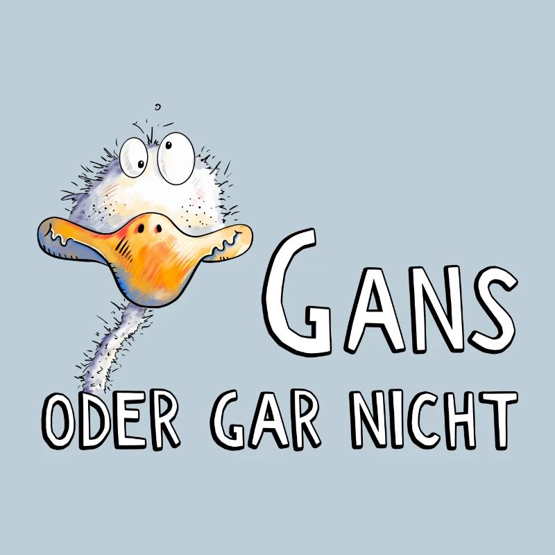 Gans Oder Gar Nicht I Gänse Wortspiel