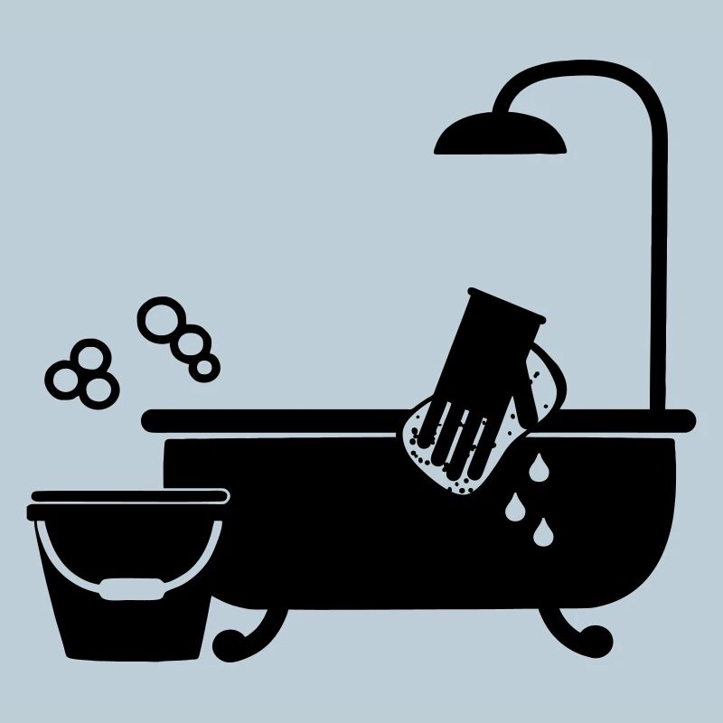 Cleaner bathtub