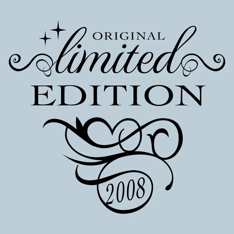 Limited Edition 2008 Geburtstag Geschenk Damen