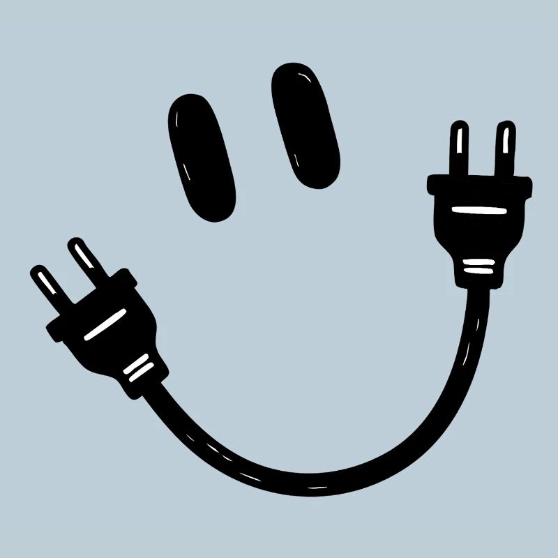 Electrician Electrical Engineer Schuko Plug Funny