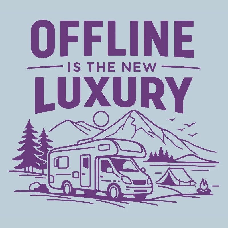 Offline ist der neue Luxus – Camper Szene