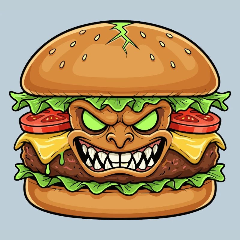 Grim Citizen Demon Cartoon