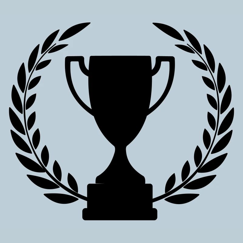 Couronne de laurier de la coupe de sport Cup