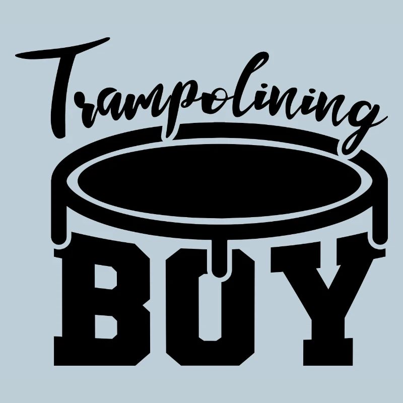 Funny trampoline jumper
