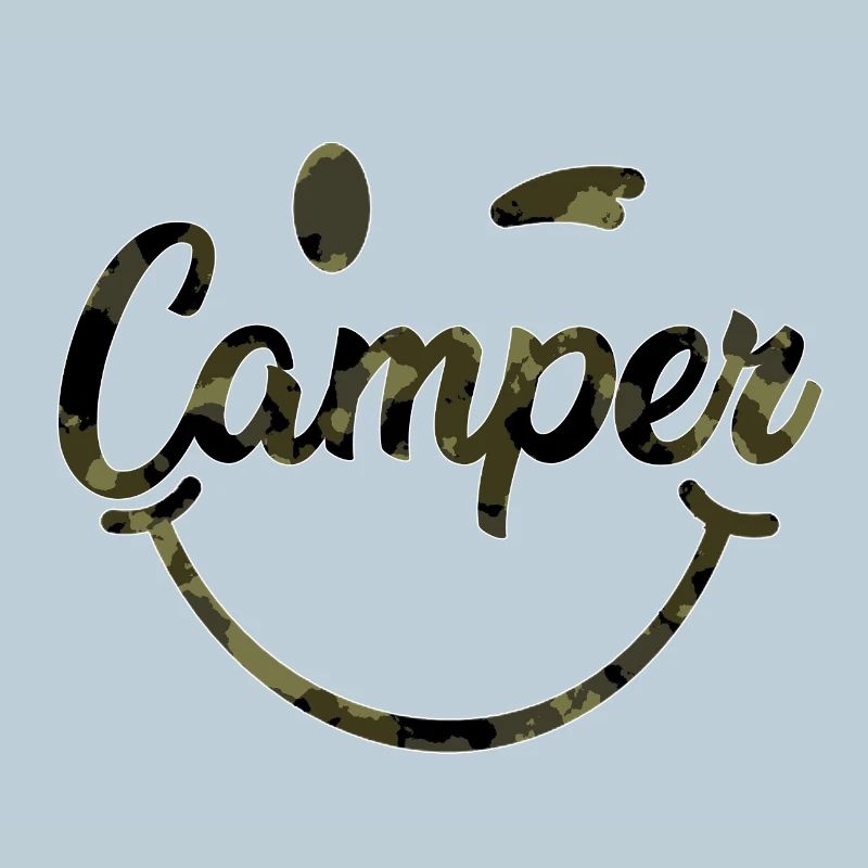Camper Camouflage Smile