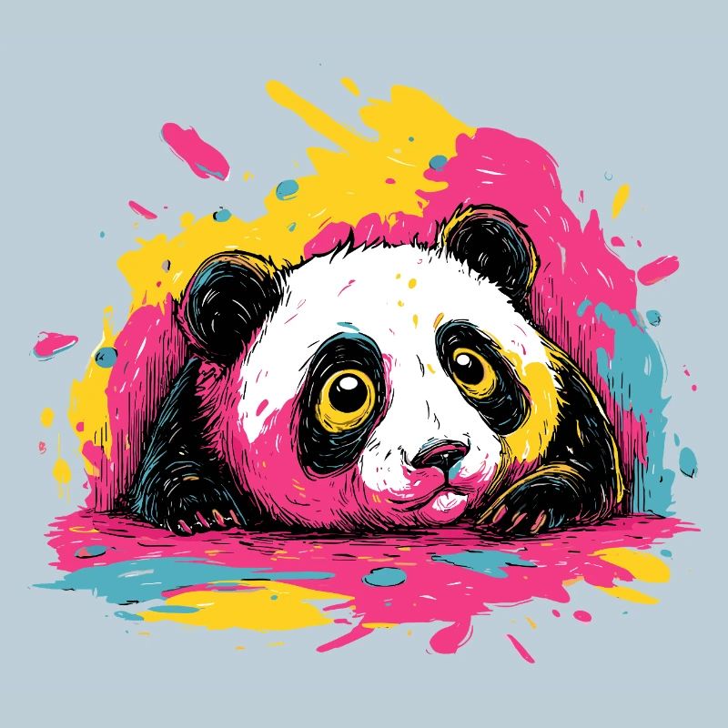 Panda Color Splash