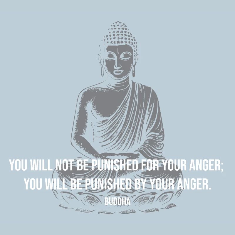 Citation du Bouddha Calme Tee