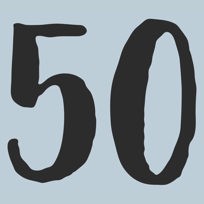 50e anniversaire Numéro Numéro Cadeau