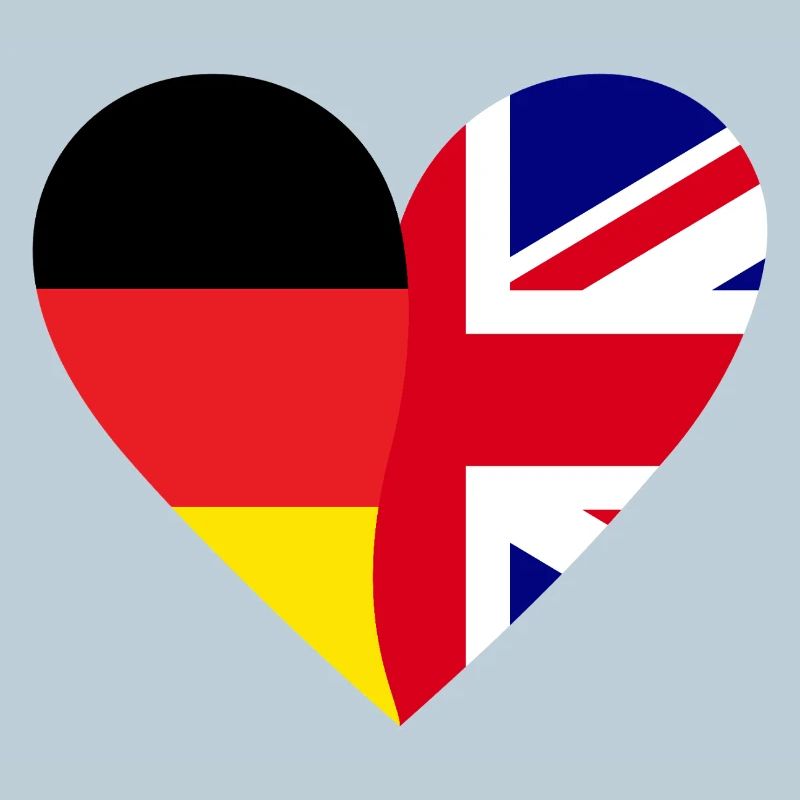 Germany Great Britain Heart