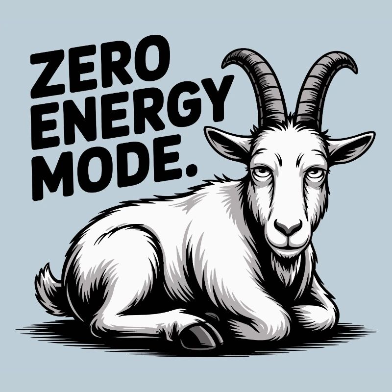 Chèvre en mode Zéro Énergie
