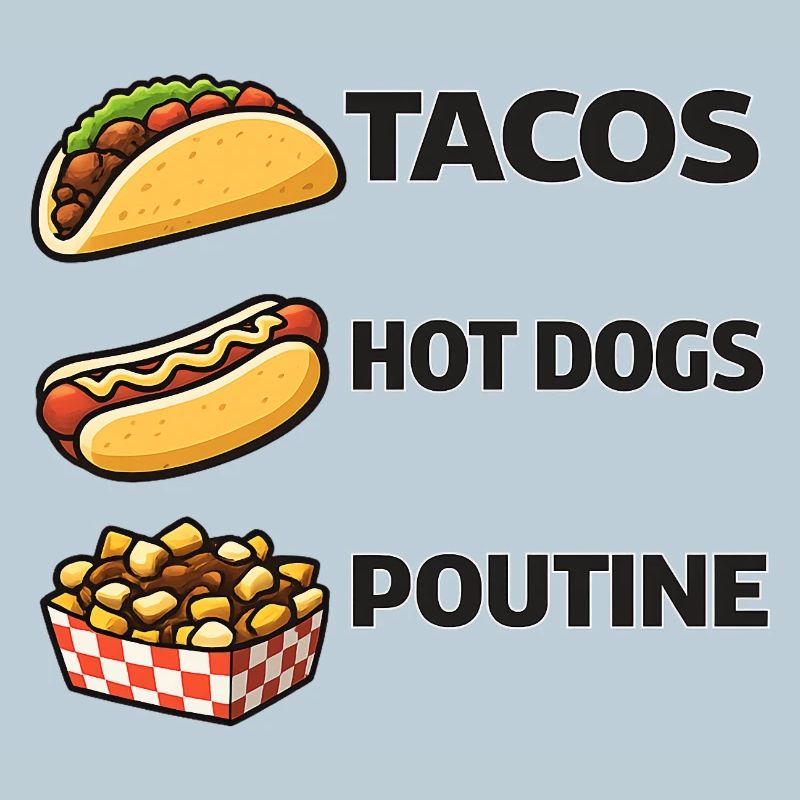 Tacos Hot Dog Poutine