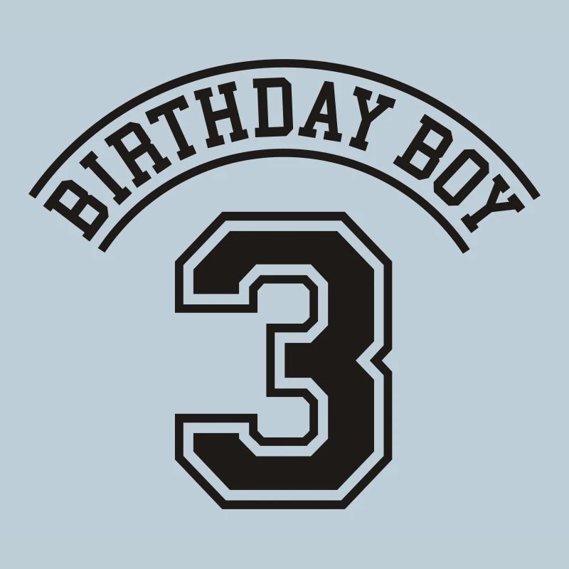 Birthday boy 3 years