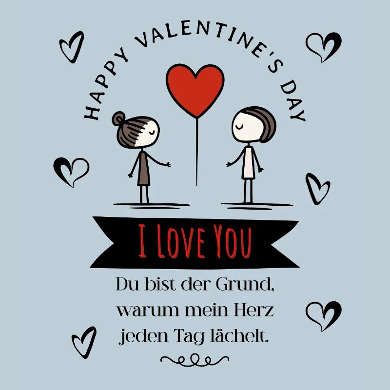 Heart message for two