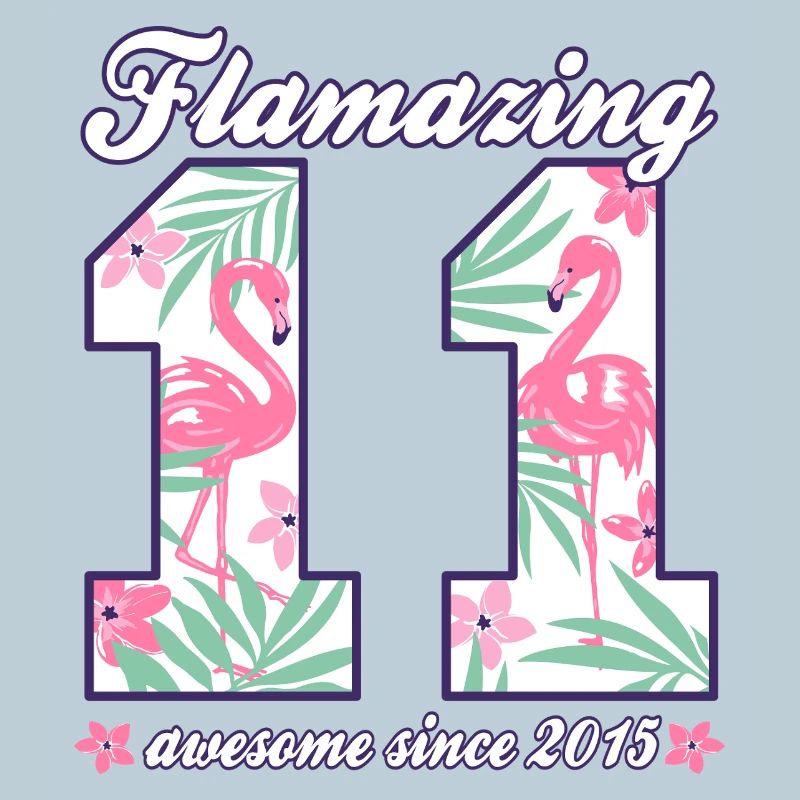 11. Geburtstag 2026 Flamingos Mädchen Geschenkidee