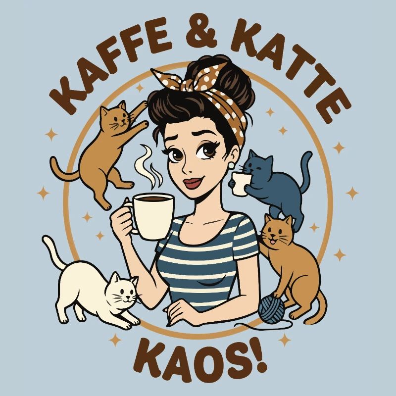 Kaffe & Katte Kaos Circle