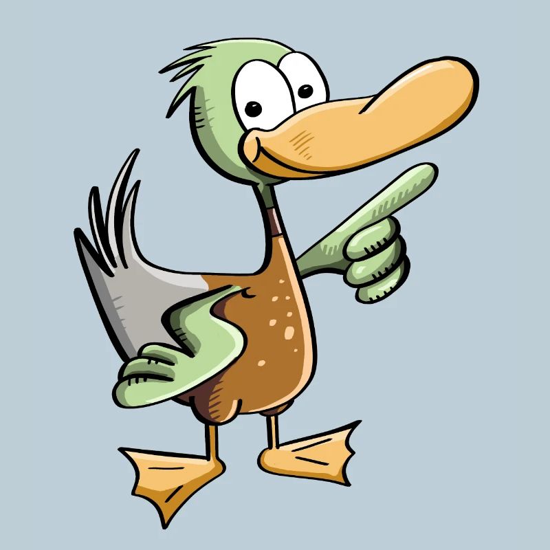 drôle - canard comique