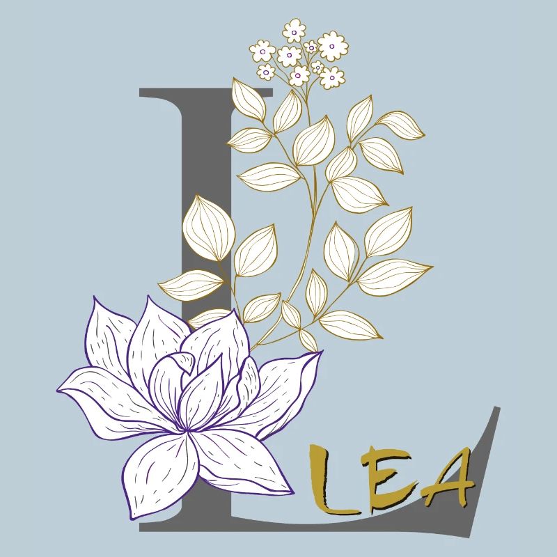 Letter L Initial Lea