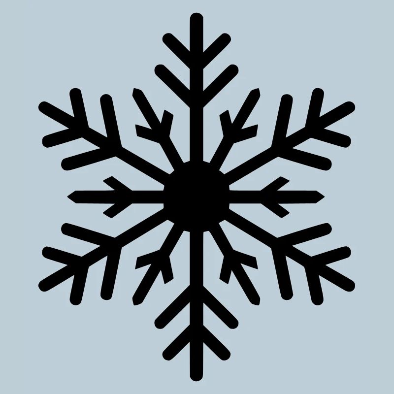 Flocon de neige, cristal de glace, couleur variable