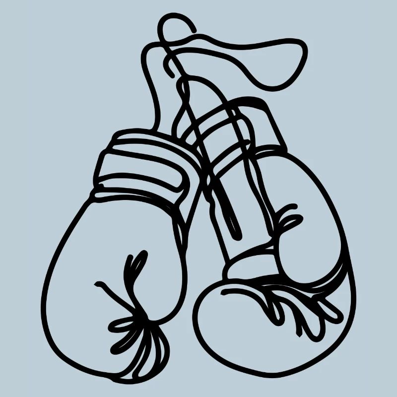 Boxing Gloves Sketch