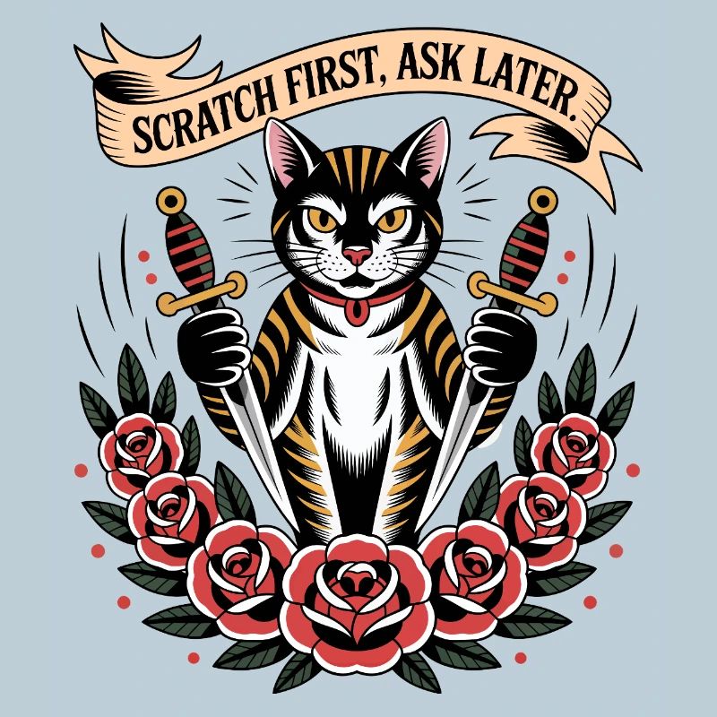 Scratch First Cat