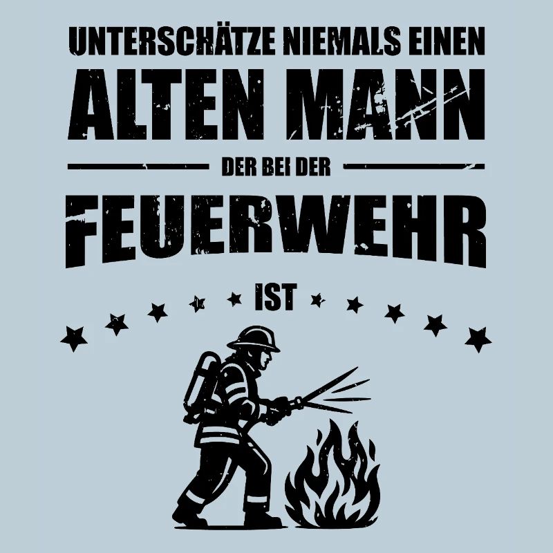 Old Man - Firefighter Gift Firefighter