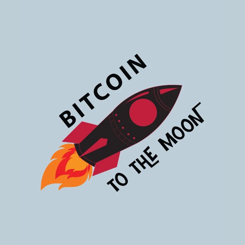 Bitcoin Rakete Mond