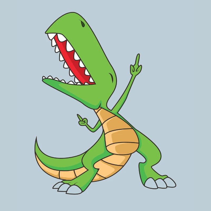 Dabbing T-Rex | Dabbing Dinosaurier