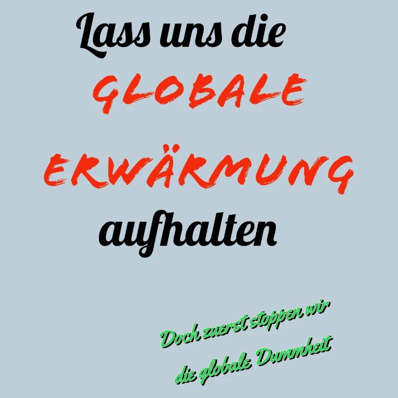 Global warming with humor