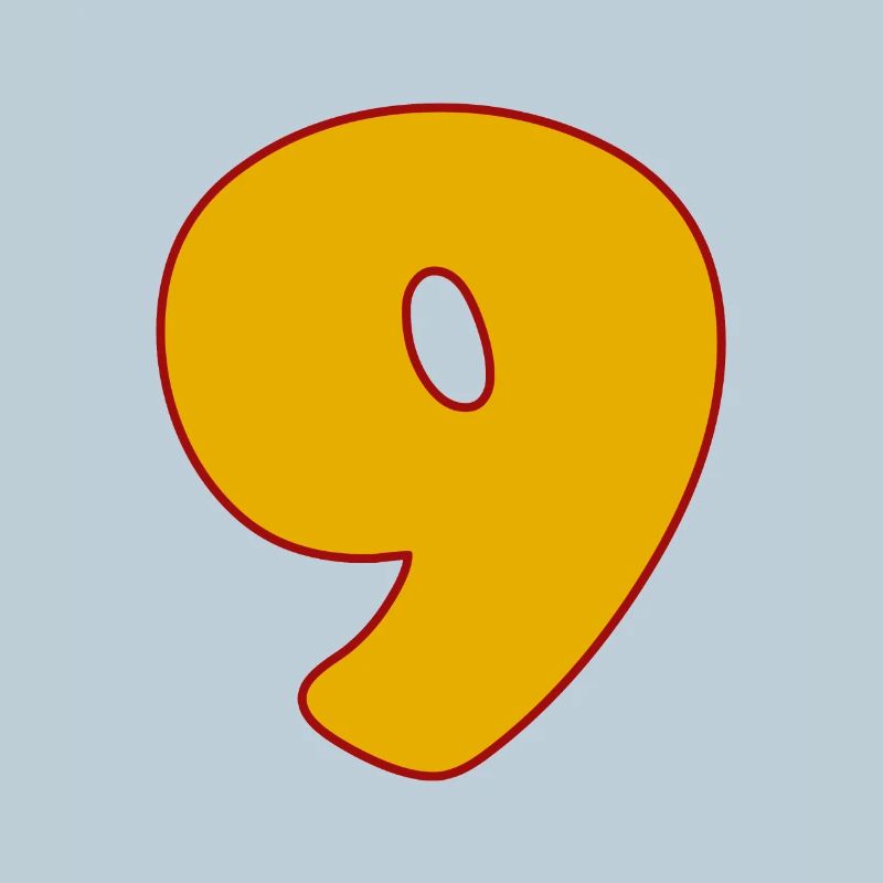 NINE - 9