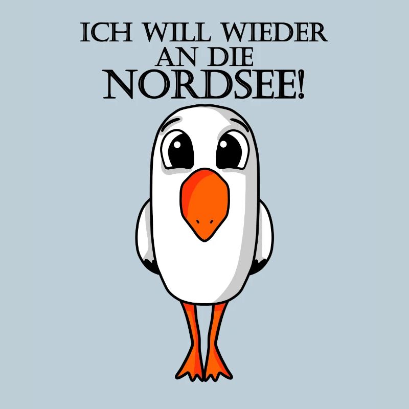 Nordsee Plattdeutsch Spruch Moin Möwe
