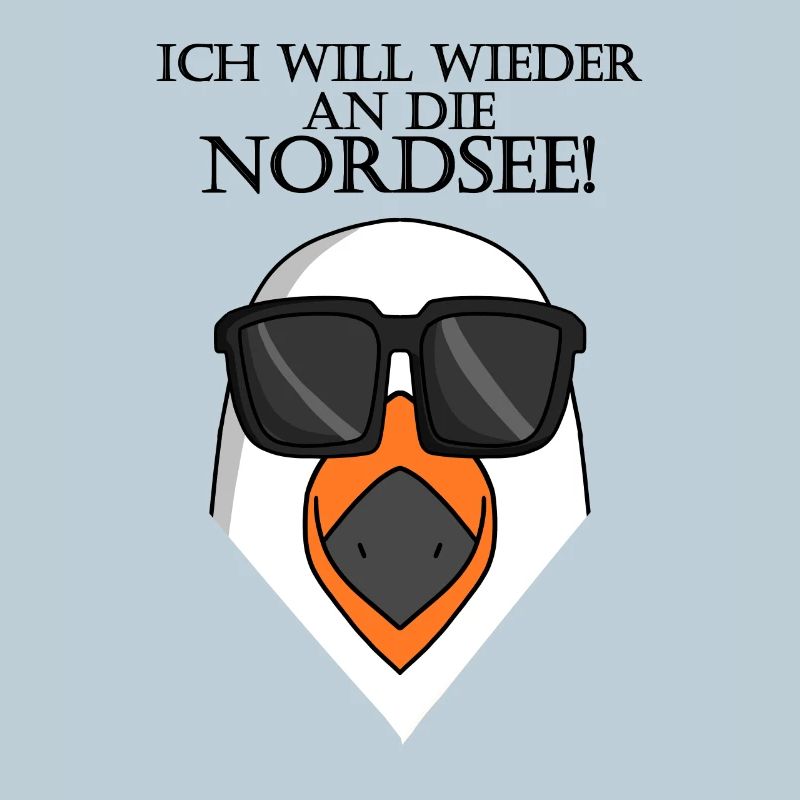Nordsee Plattdeutsch Spruch Moin Möwe