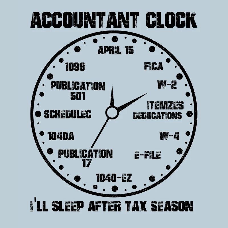 Drôle d’horloge comptable CPA Comptabilité