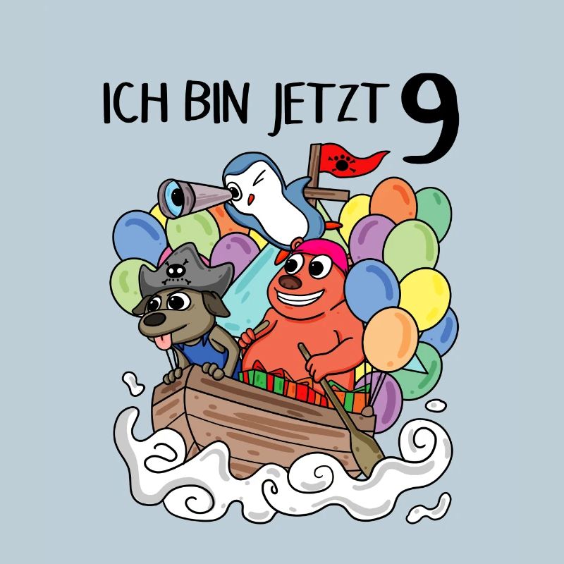 9 Geburtstag Piratenschiff Kindergeburtstag