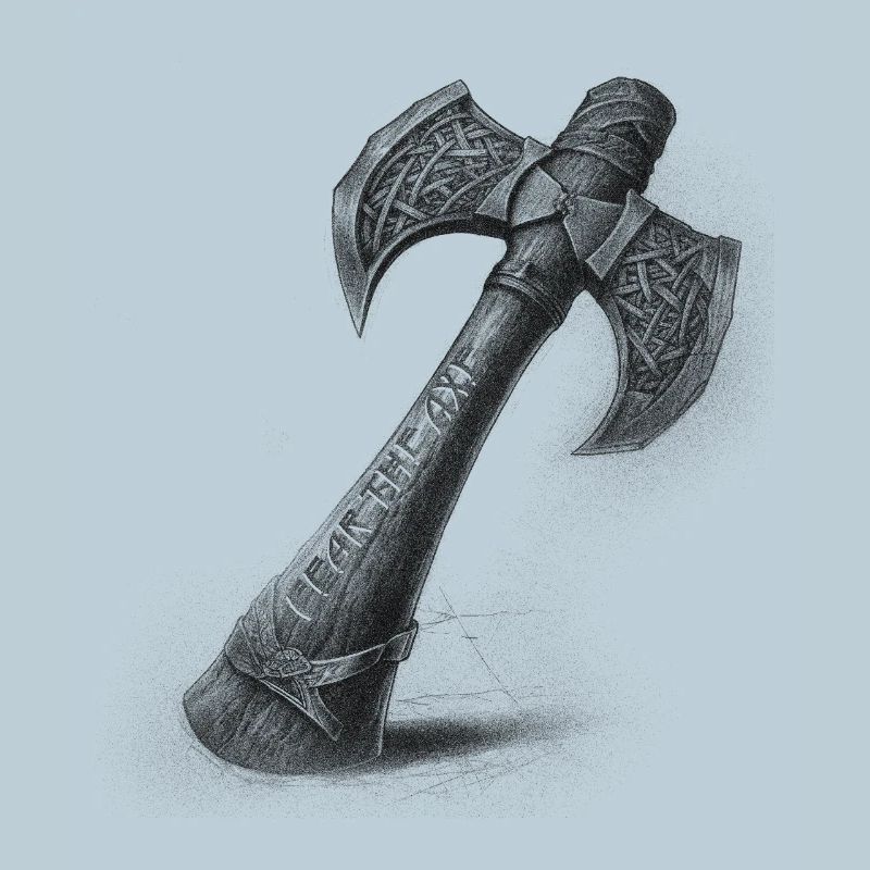 Fear the axe Viking axe