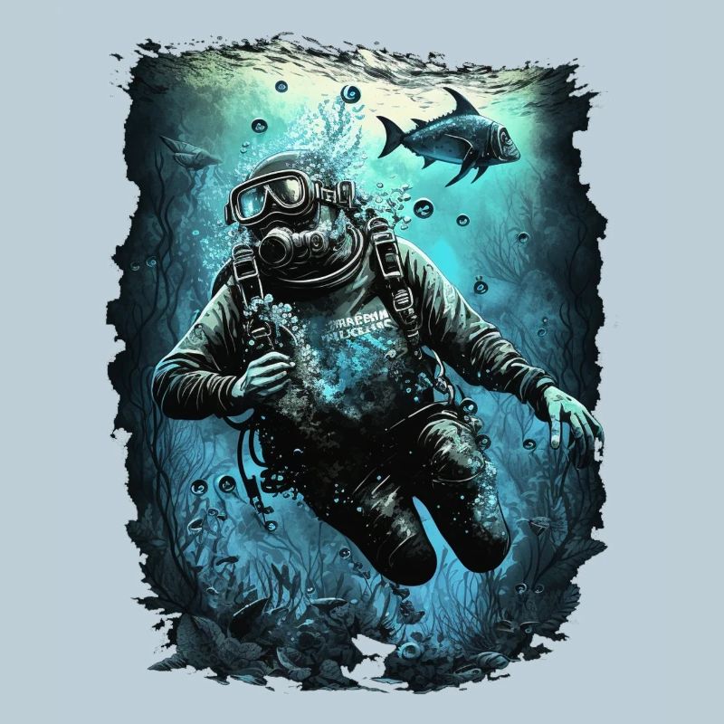 Divers underwater