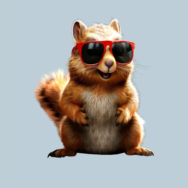 Eichhörnchen Sonnenbrille Ich Liebe Eichhörnchen