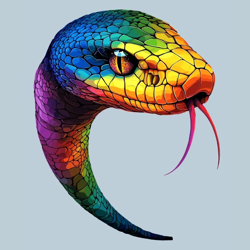 Schlange Python Kobra Mamba Klapperschlange Snake