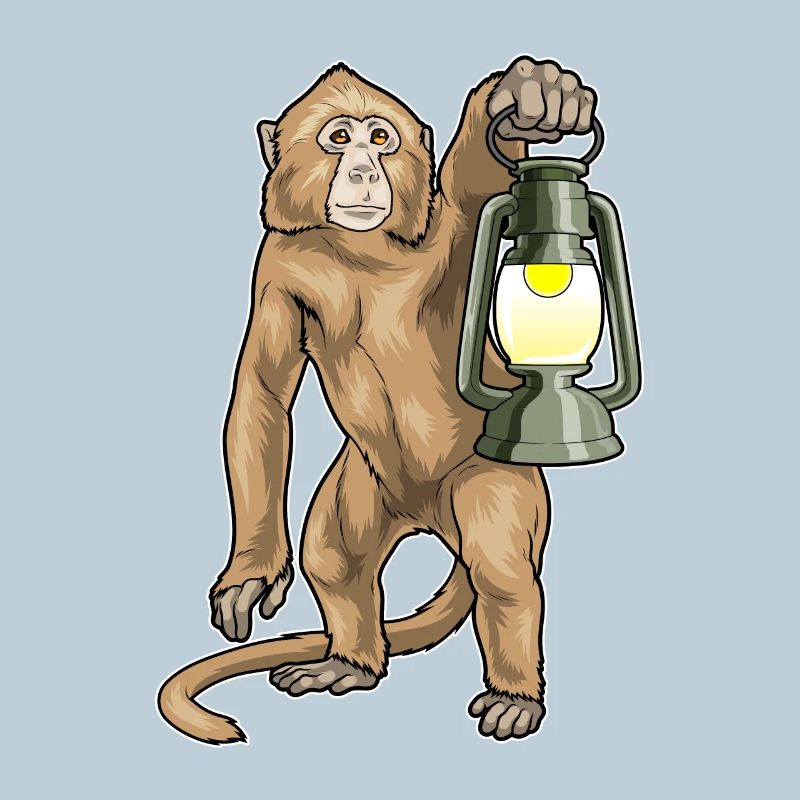 Monkey Lantern