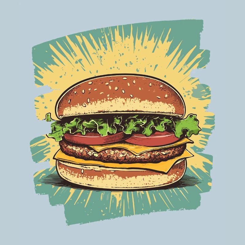 Burger Retro