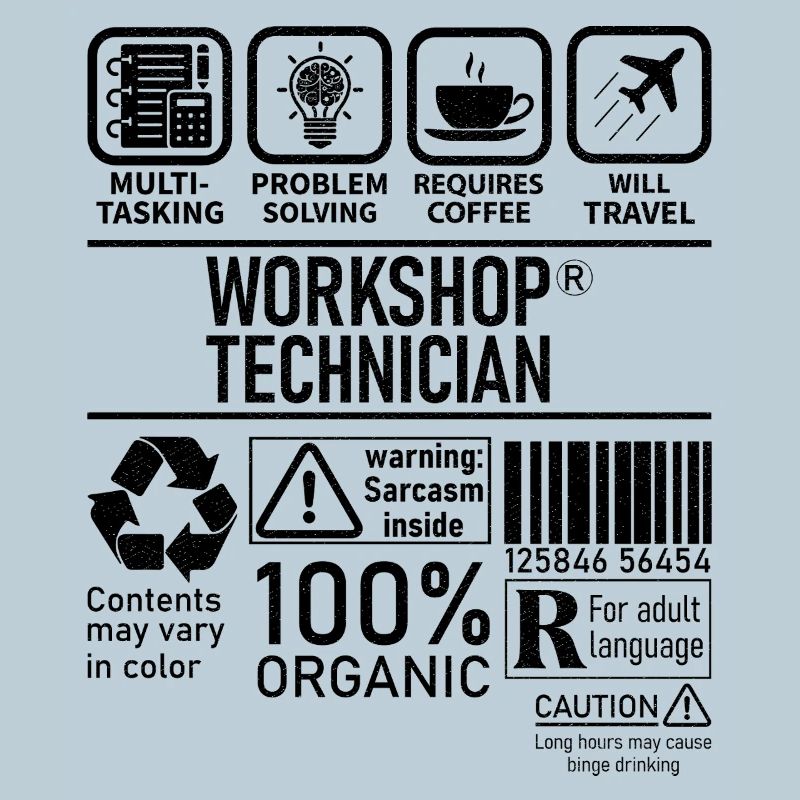 Workshop Technician multi tasking problem solving