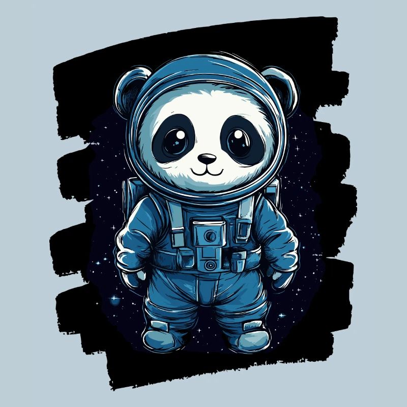 Panda Astronaute