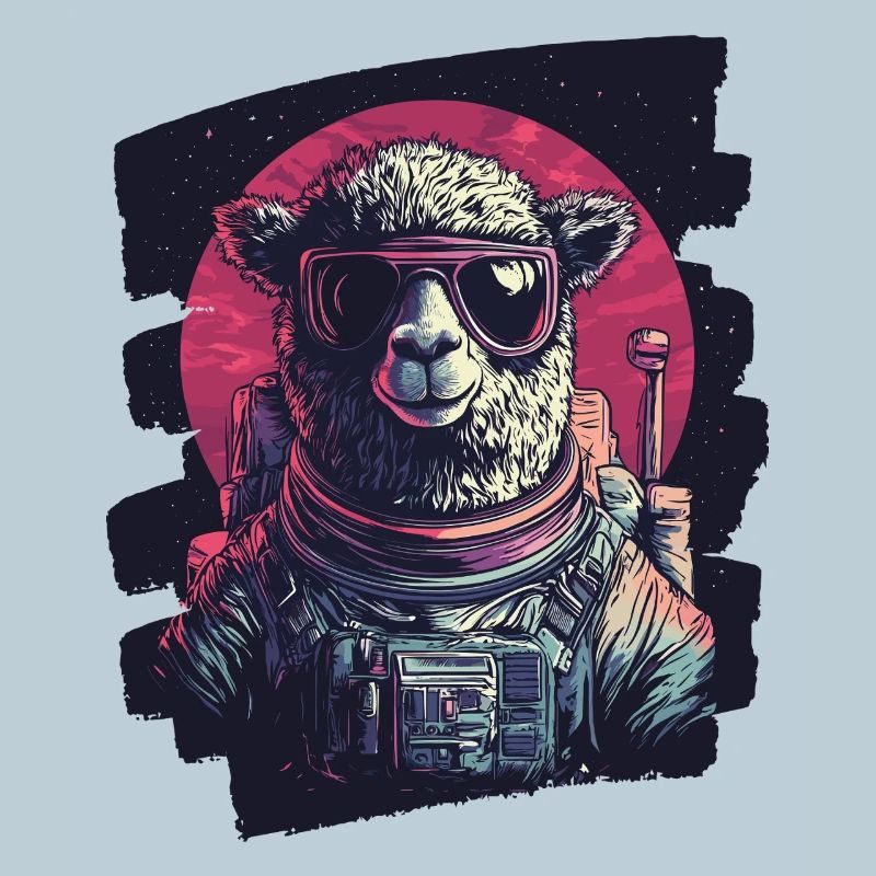 Lama Astronaut