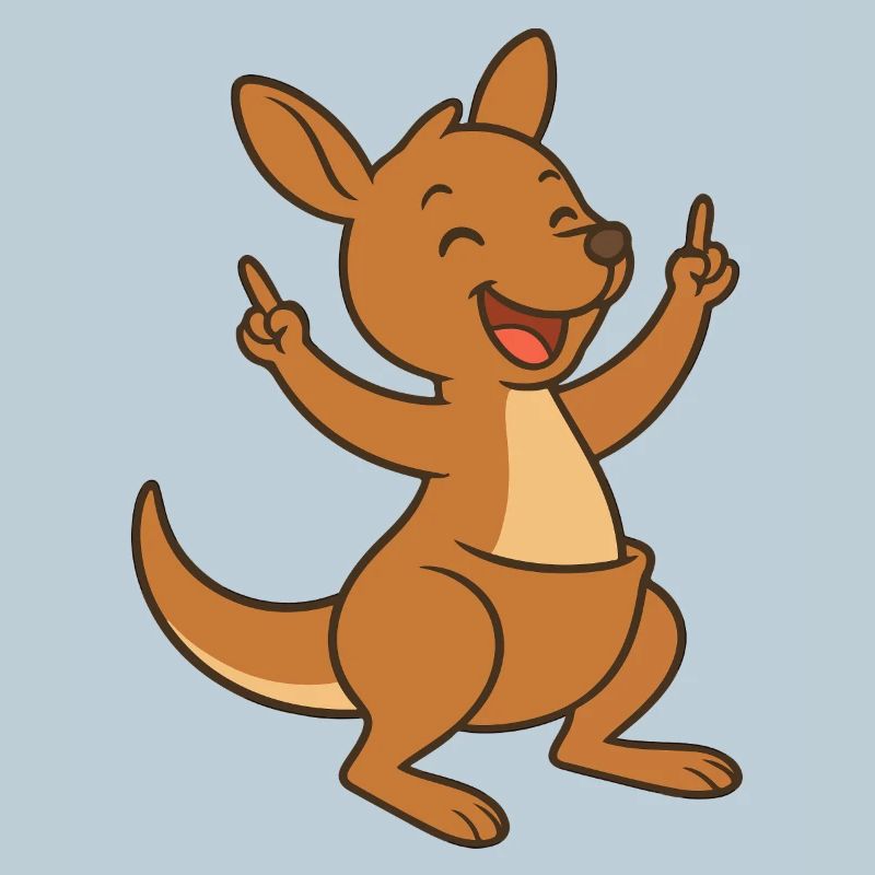 Happy Kangaroo