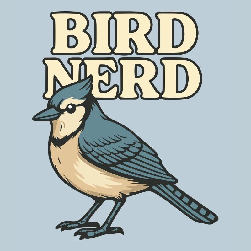 Vogel Nerd Motiv 2
