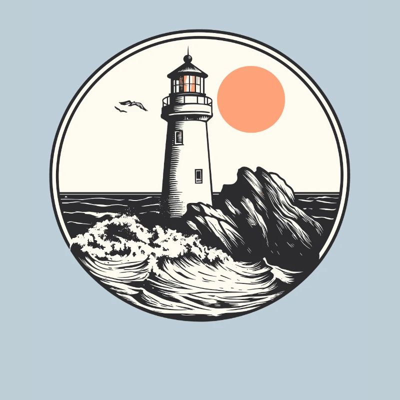 Phare avec le bruit de la mer