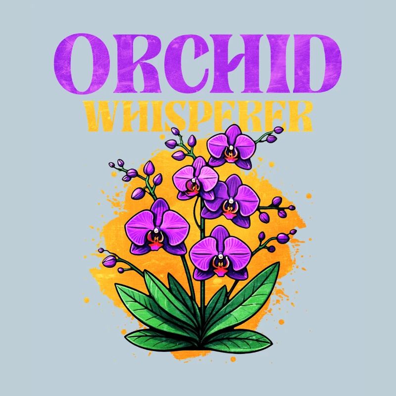 Conception de murmure d'orchidée