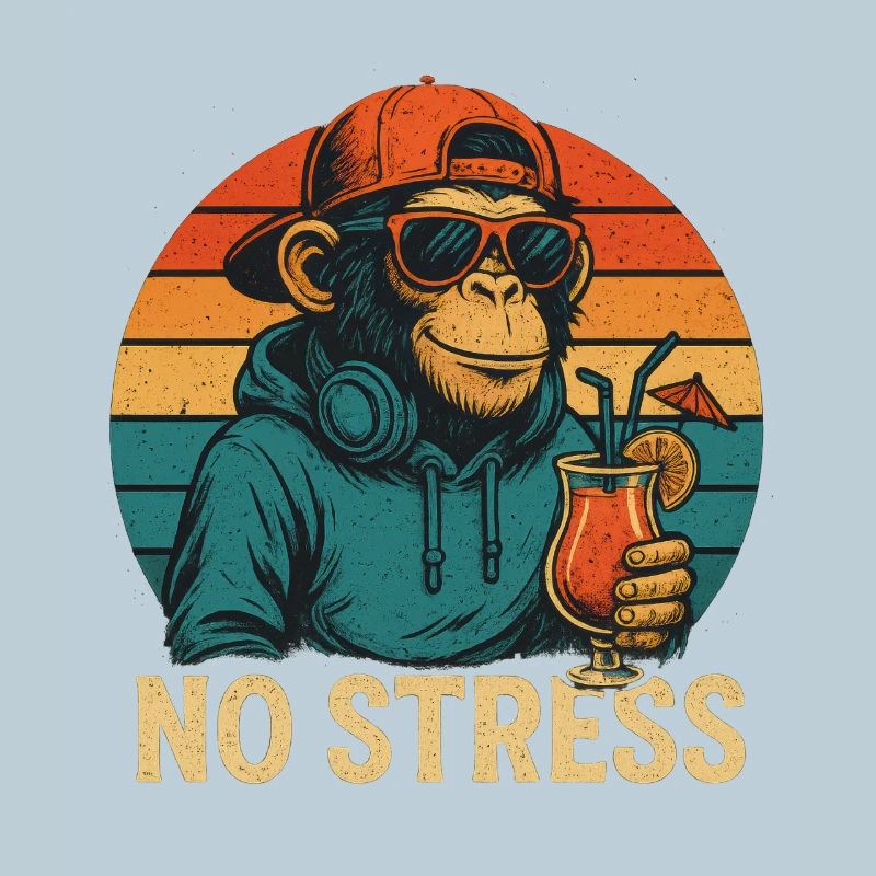Pas de stress - Singe